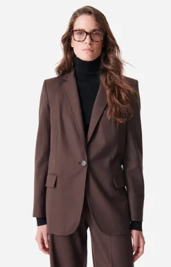 Vanessa Bruno Manteaux & Vestes^Veste Tilia En Laine Mélangée