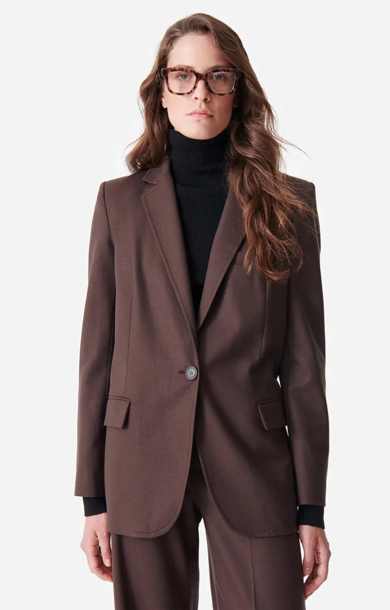 Vanessa Bruno Manteaux & Vestes^Veste Tilia En Laine Mélangée