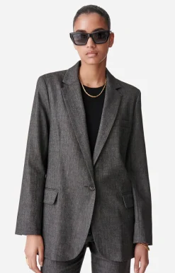 Vanessa Bruno Manteaux & Vestes^Veste Tilia En Laine Mélangée