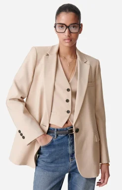 Vanessa Bruno Manteaux & Vestes^Veste Tilia En Viscose Mélangée