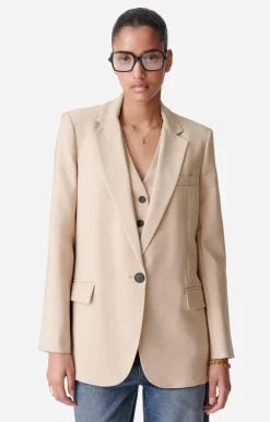 Vanessa Bruno Manteaux & Vestes^Veste Tilia En Viscose Mélangée